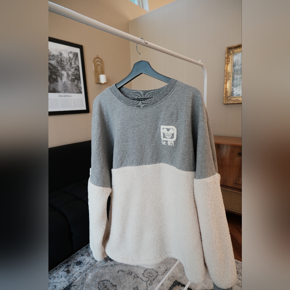 Disney Parks Authentic Spirit Jersey with Sherpa